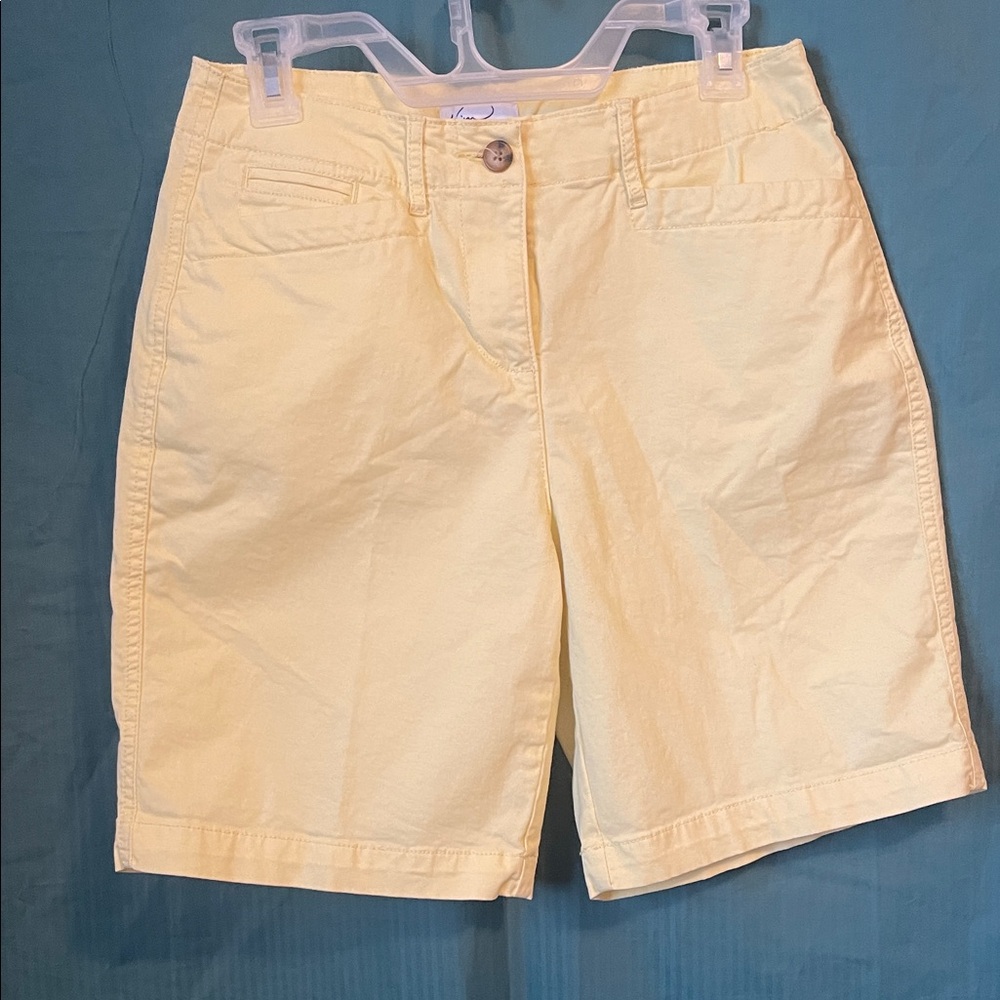 Kim Rogers Women's Yellow Shorts